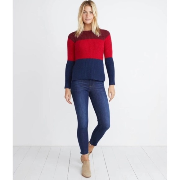 Marine Layer Color Block Knit Sweater - Picture 2 of 8